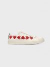 Converse Multi Red Heart Chuck Taylor All Star '70 Low White