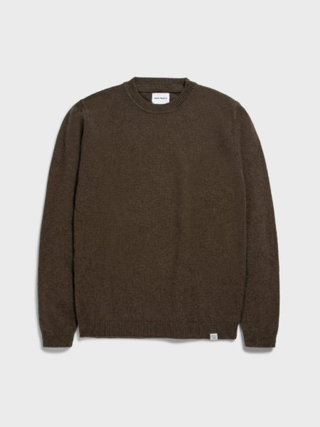 norse-projects-sigfred-lambswool-dark-olive-antic-boutik-nice