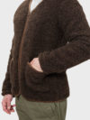 coldbreaker-cardigan-zip-up-vee-dark-brown-antic-boutik-nice-outerwear