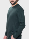 formal-friday-ultrafine-merino-long-sleeve-t-shirt-green-antic-boutik-nice-homme
