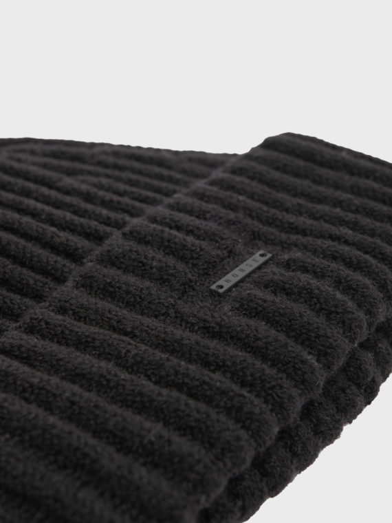 norse-projects-hybrid-rib-beanie-stretch-wool-black-antic-boutik-nice